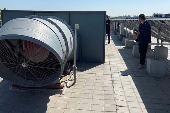 辦公樓排風(fēng)系統(tǒng)檢測